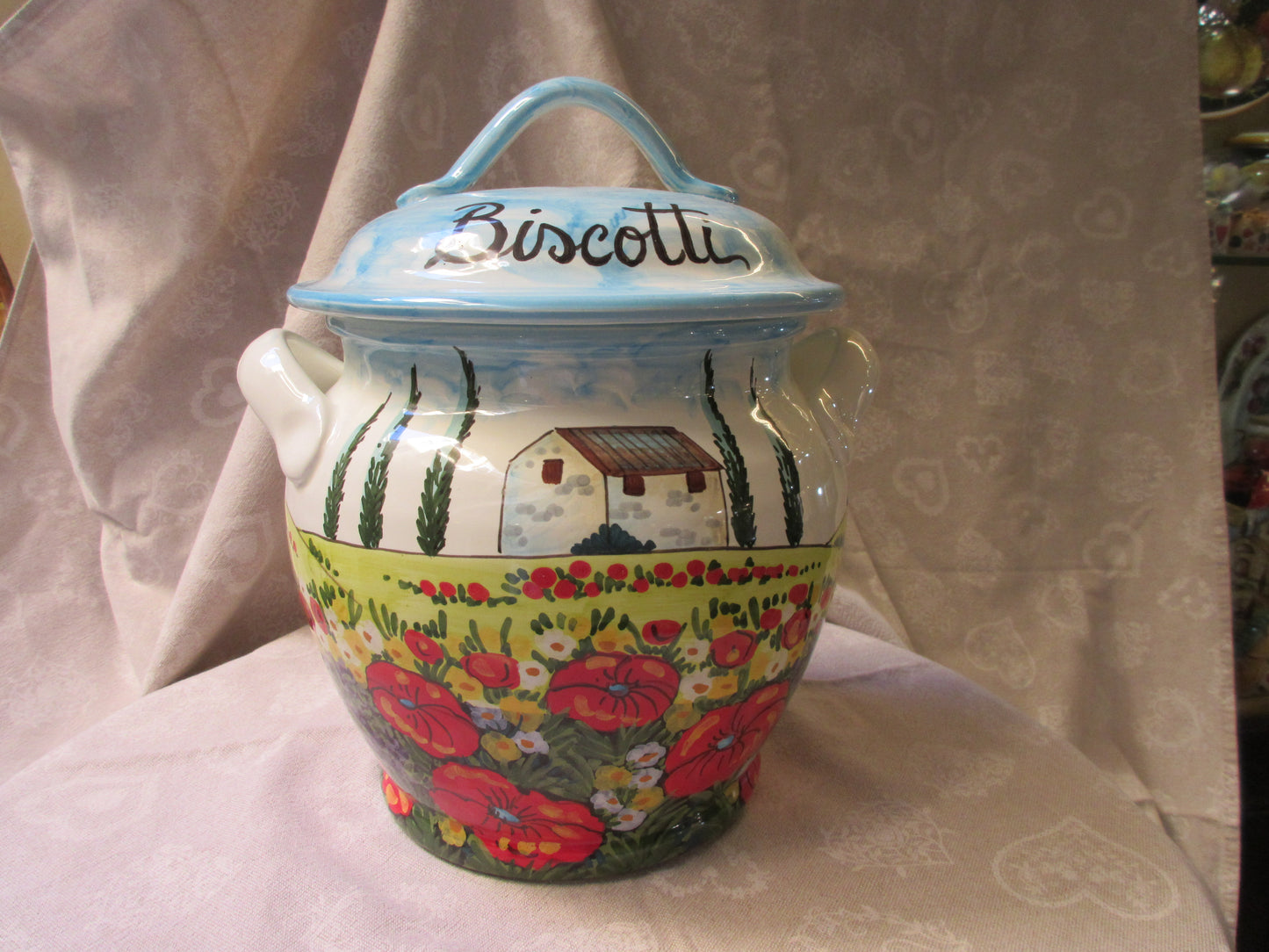 barattolo per biscotti in ceramica per cucina