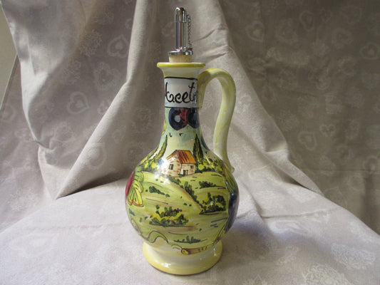 distributore di olio in ceramica