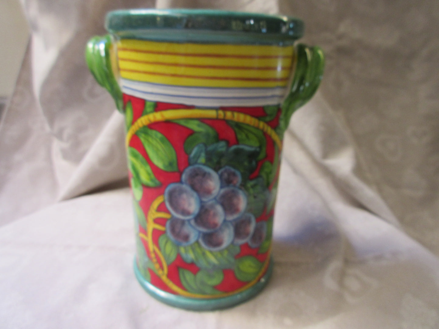 Ceramic utensil holder