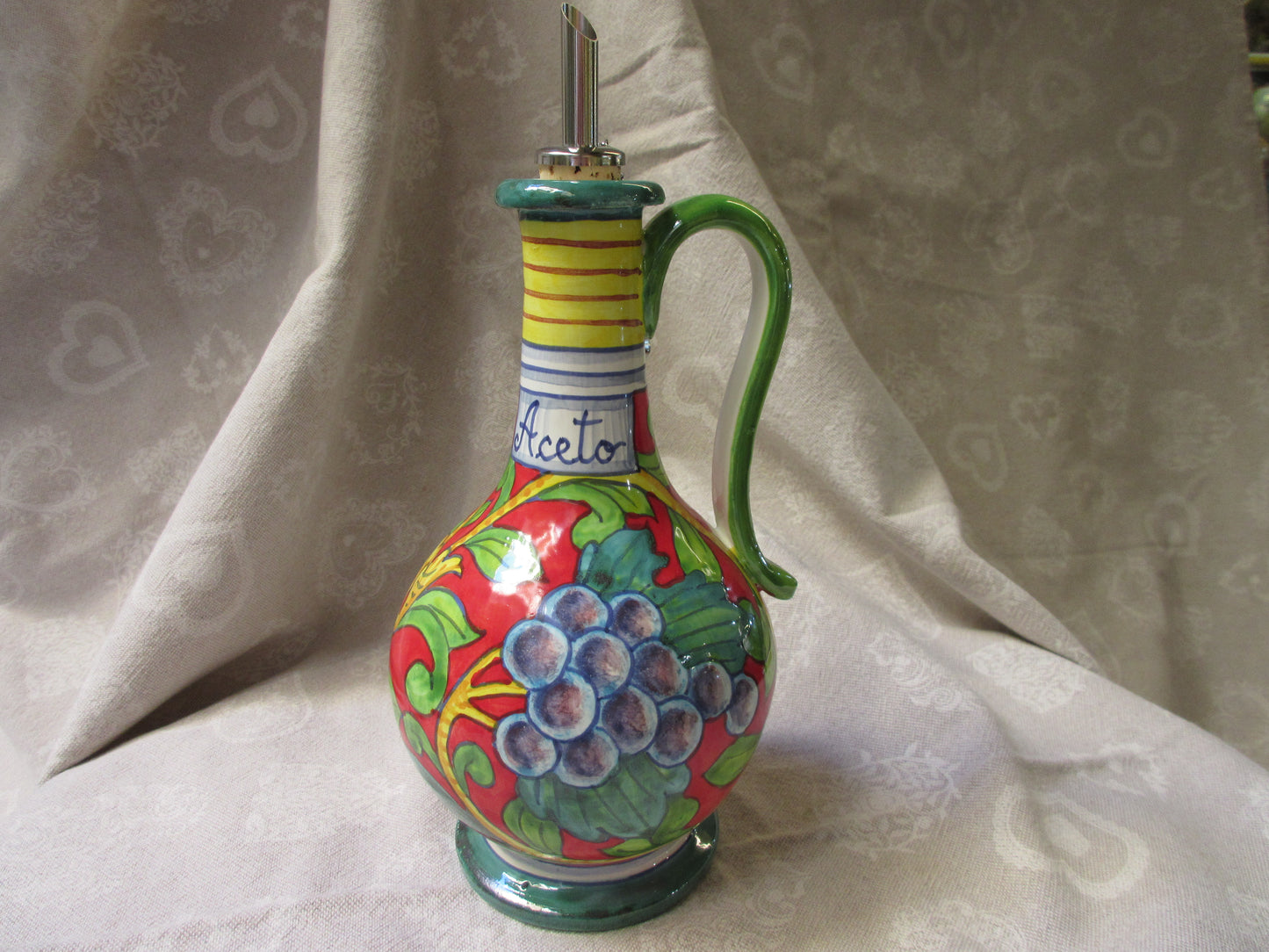 Ceramic oil dispenser