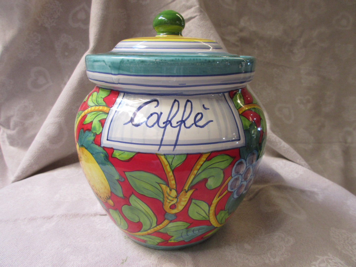 ceramic container jar