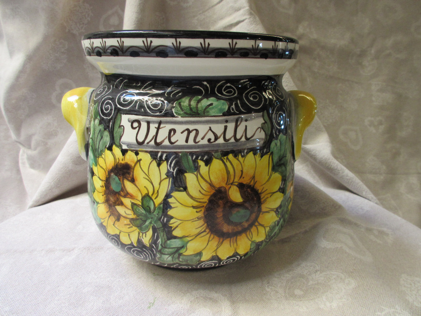 ceramic utensil holder