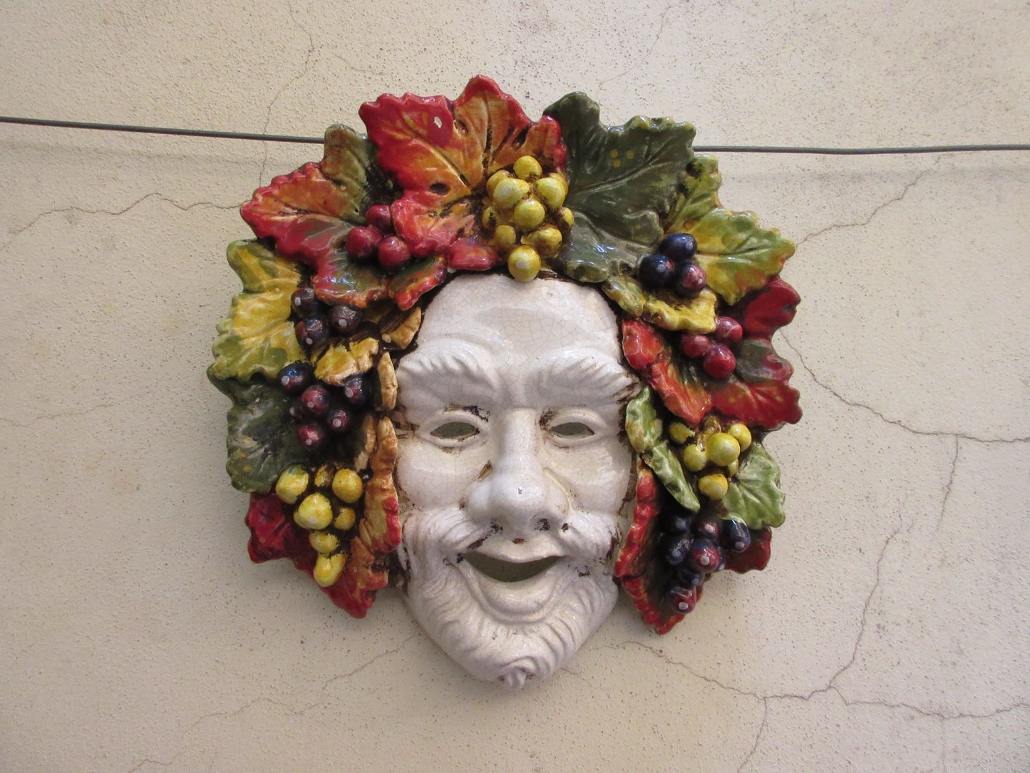 maschera di ceramica