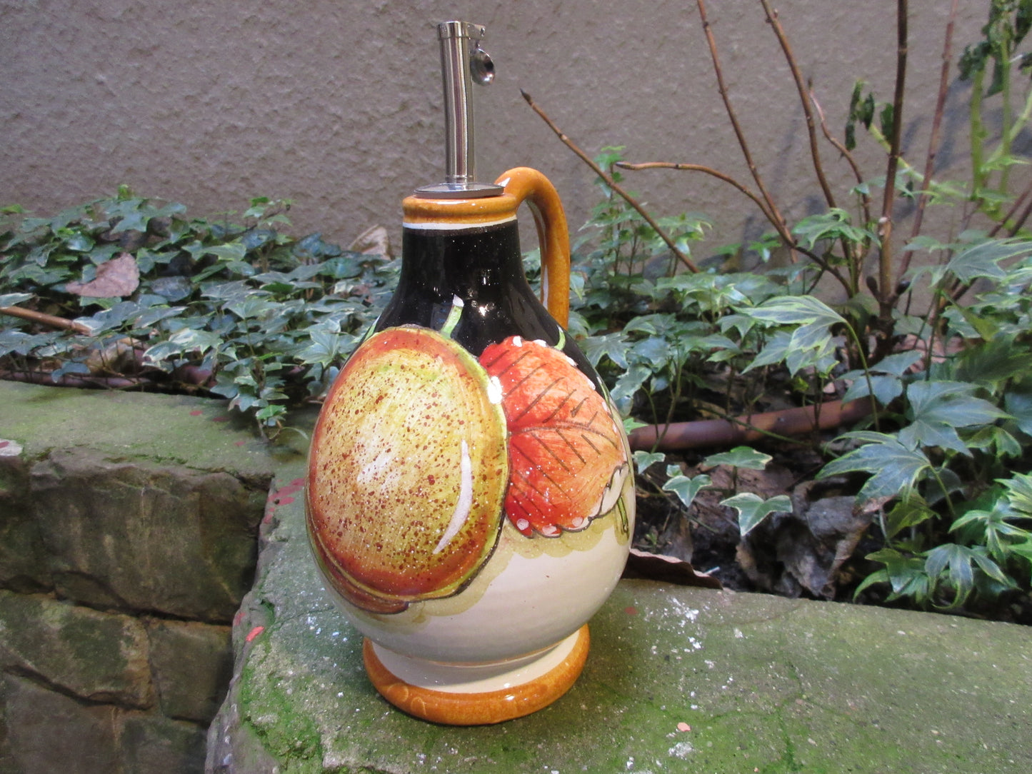 distributore di olio in ceramica