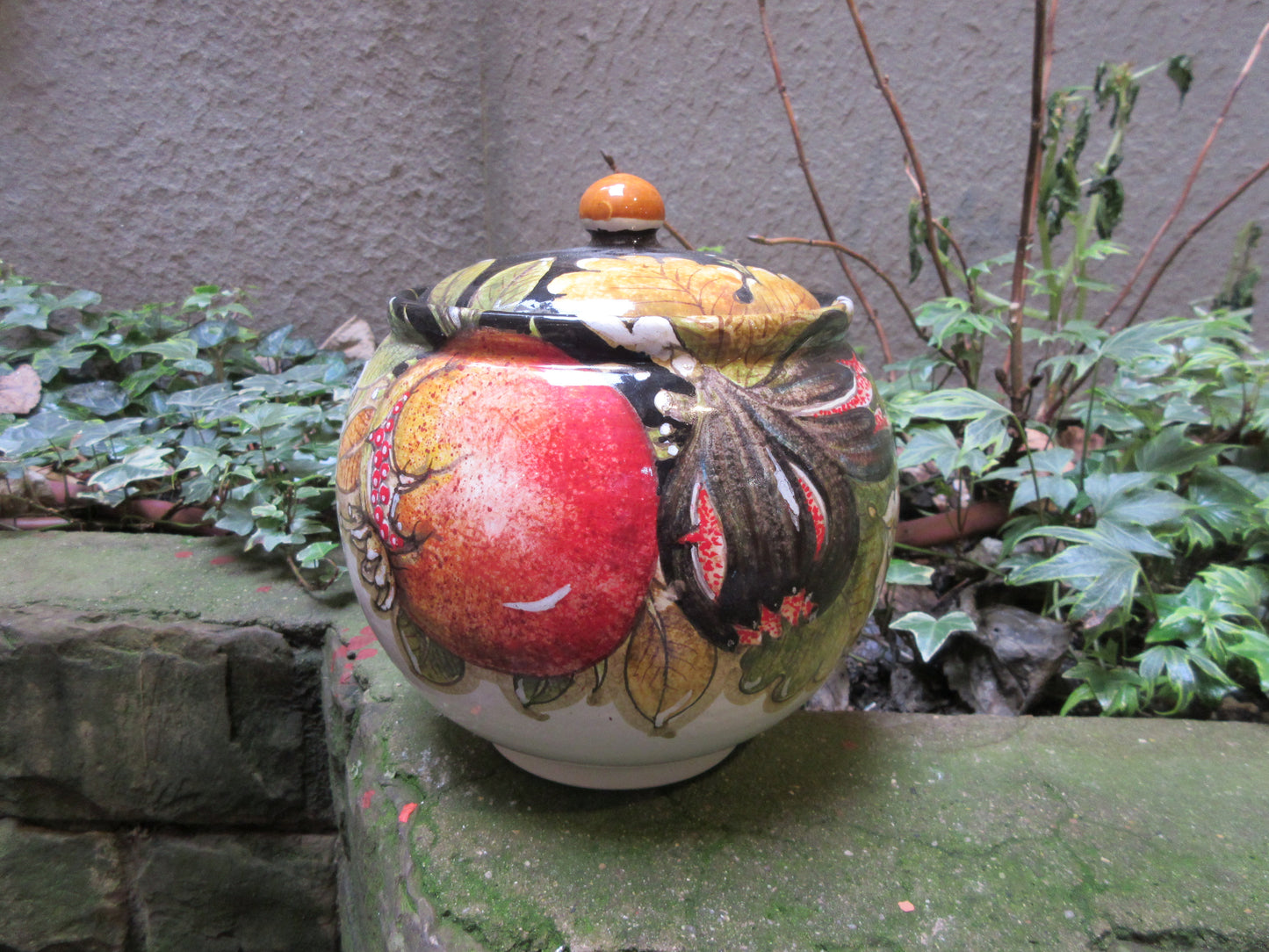 ceramic container jar