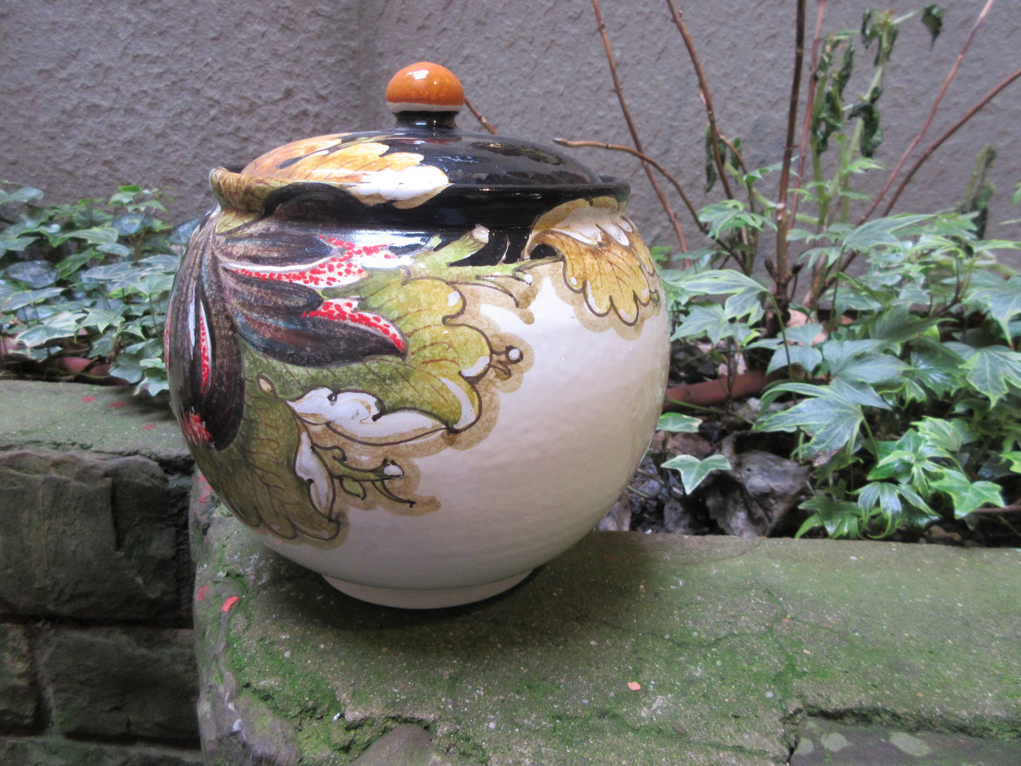 ceramic container jar