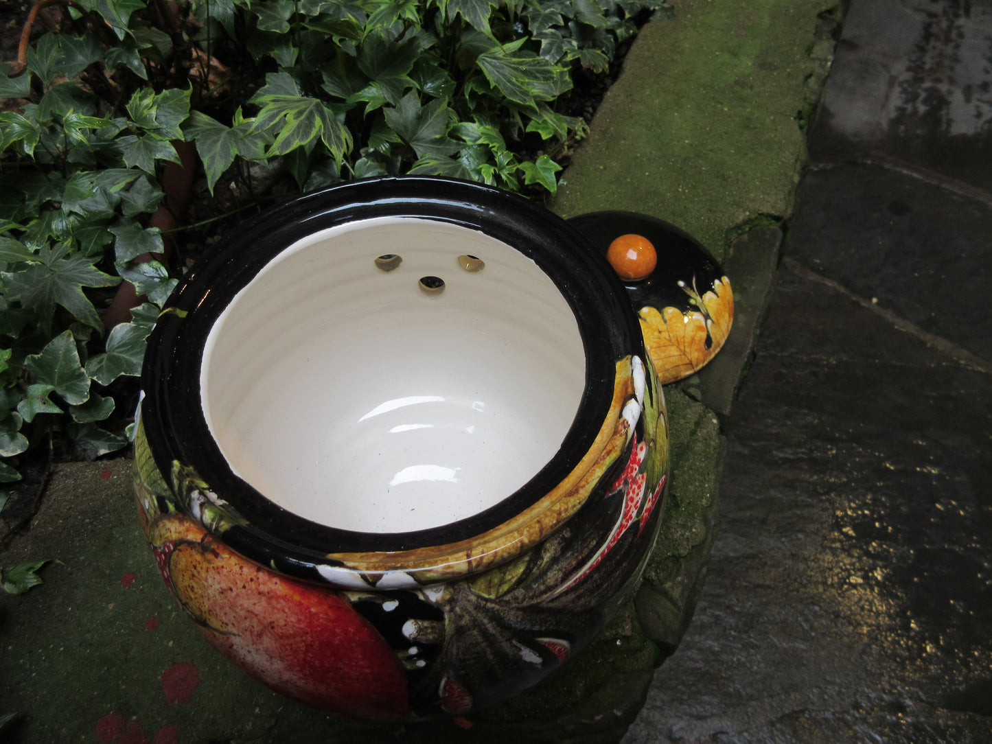ceramic container jar