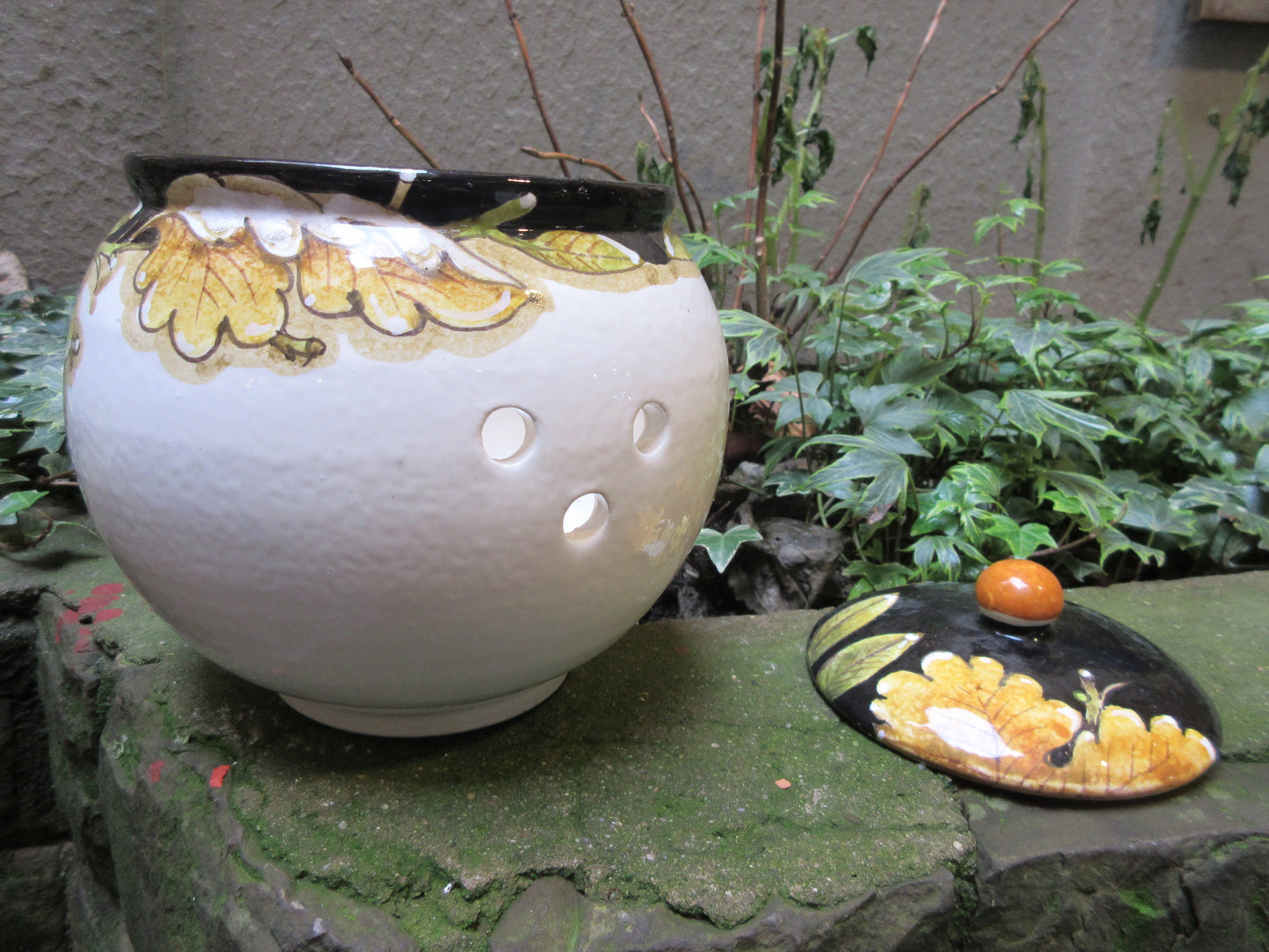 ceramic container jar