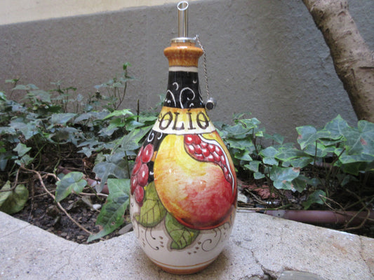 Distributore di olio in ceramica