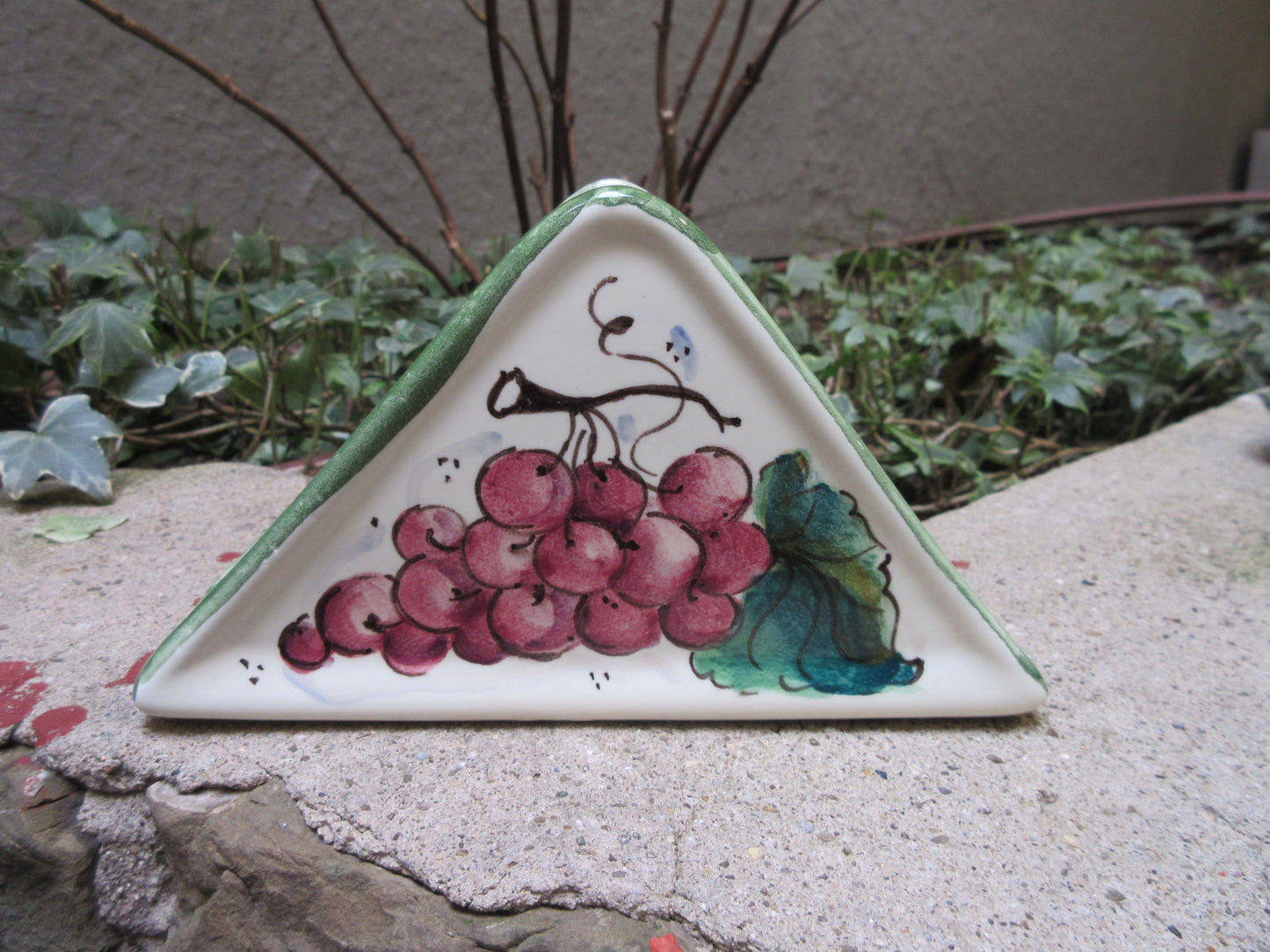 Ceramic napkin holder