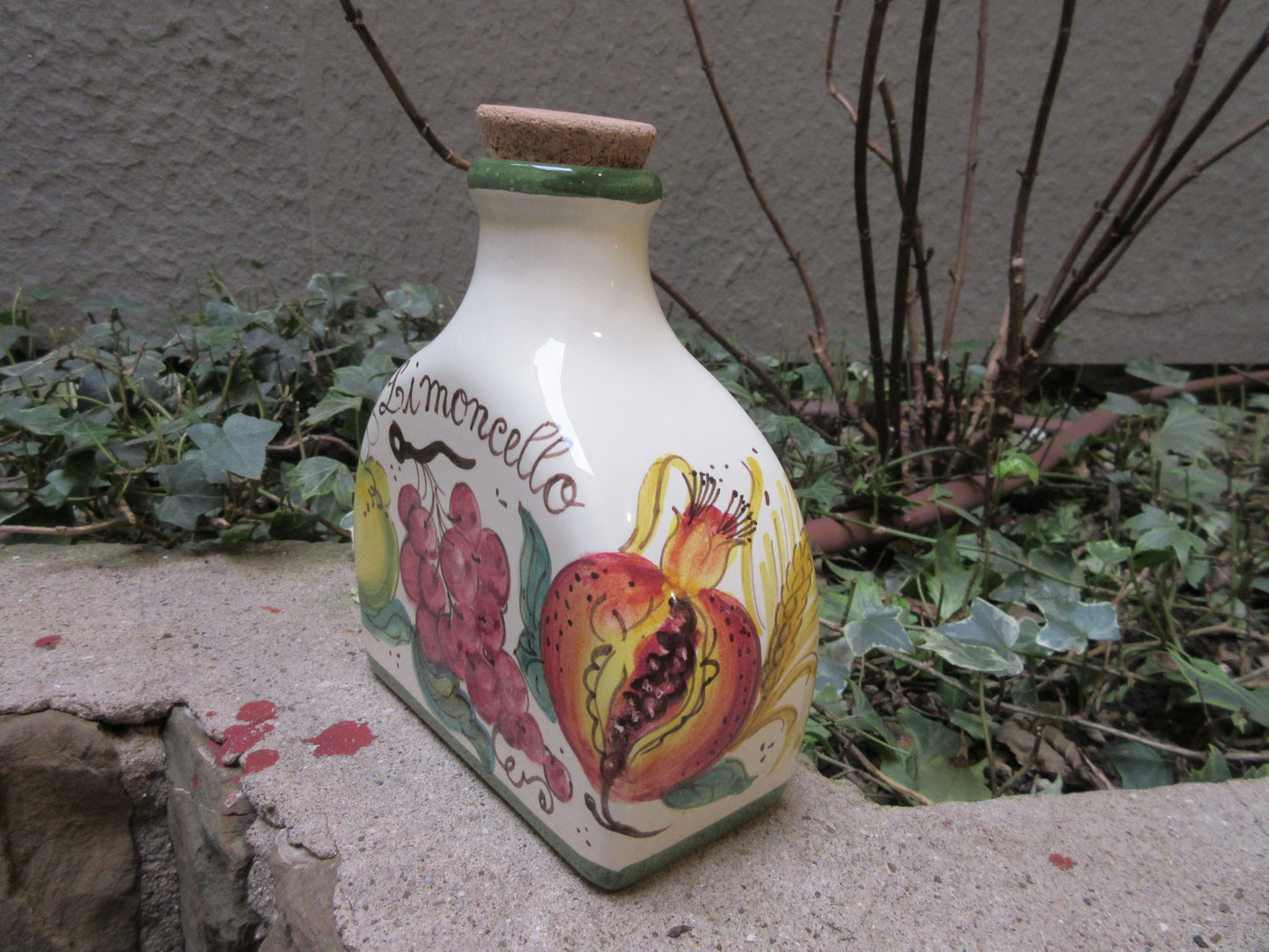 Decorazione bottiglia in ceramica