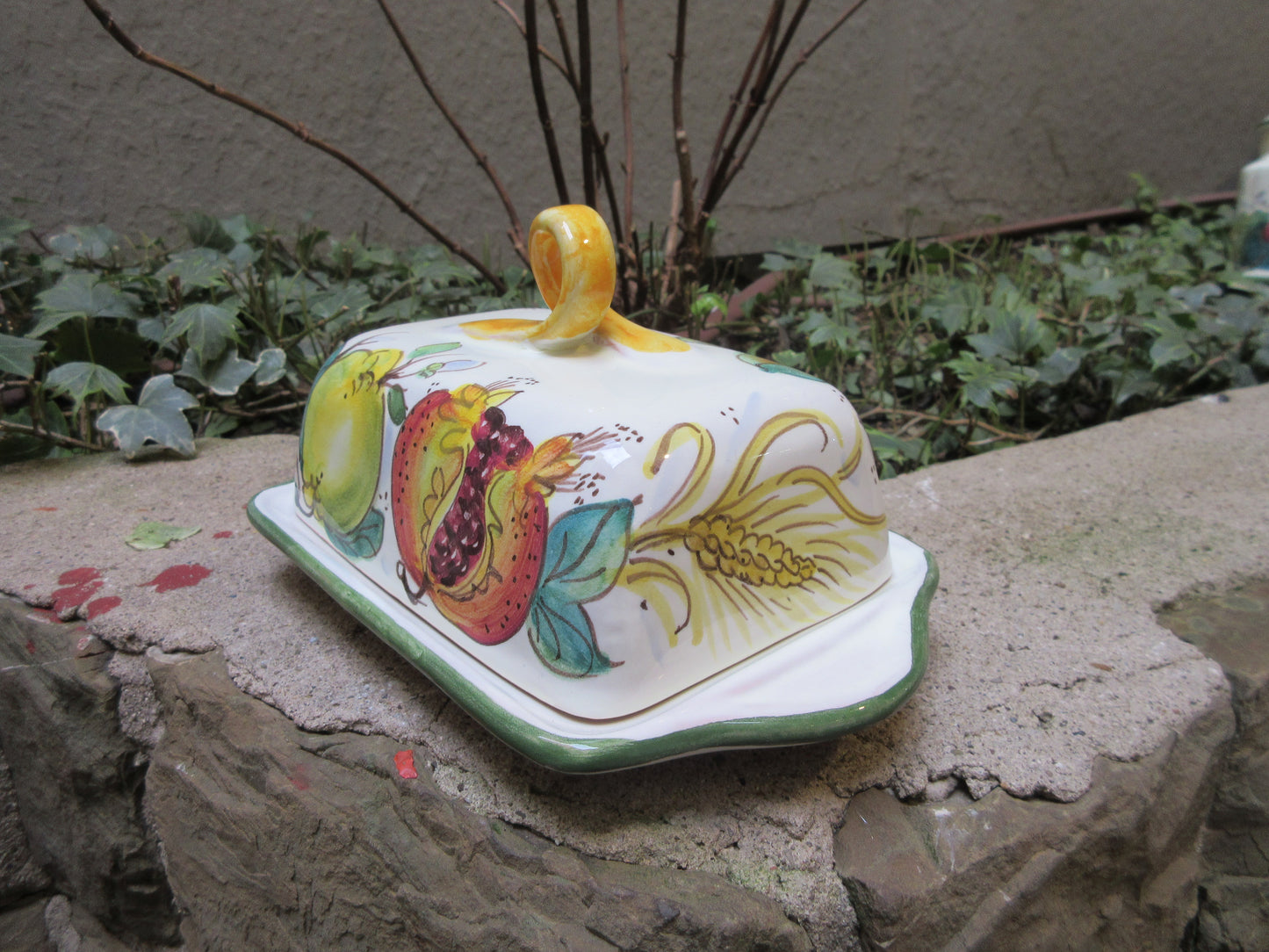 Ceramic butter dish