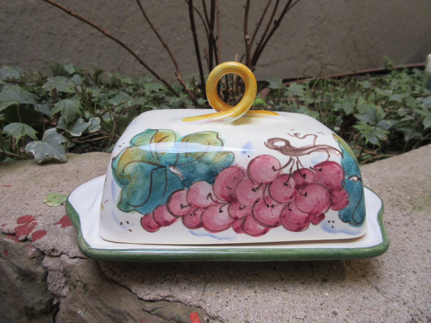 Ceramic butter dish