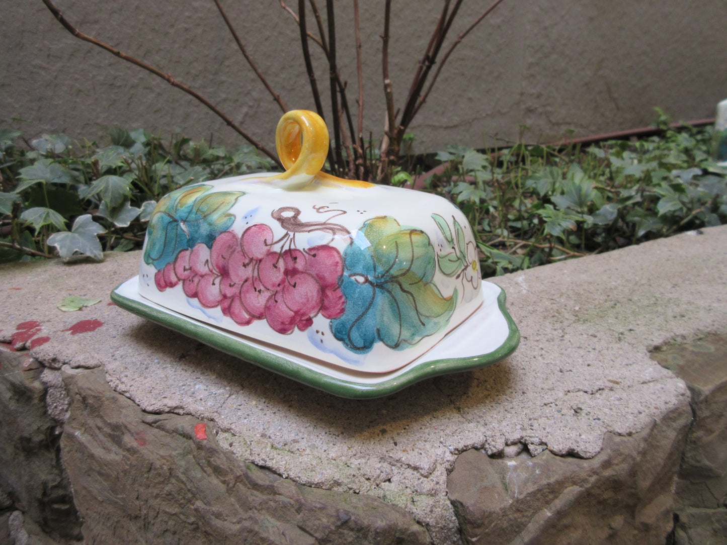 Ceramic butter dish