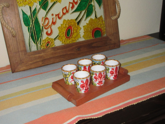 Ceramic shot glasses