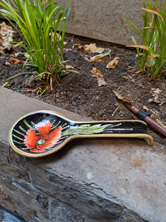 Poggiamestolo in ceramica