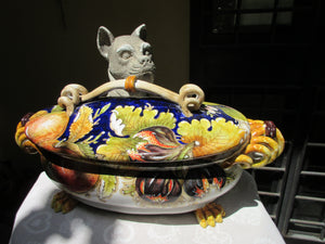 Ceramic hand made tureen