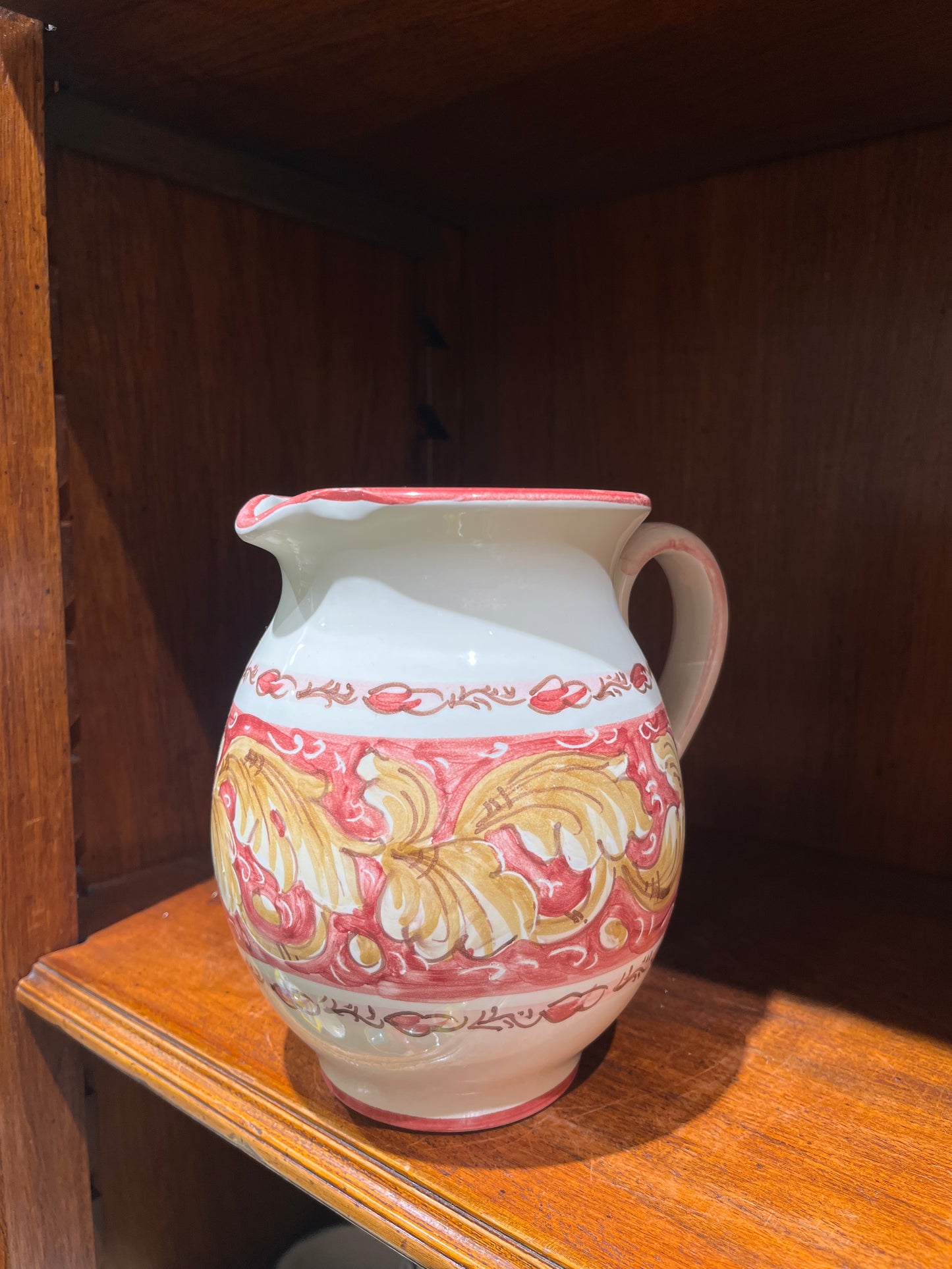 Ceramic pitcher