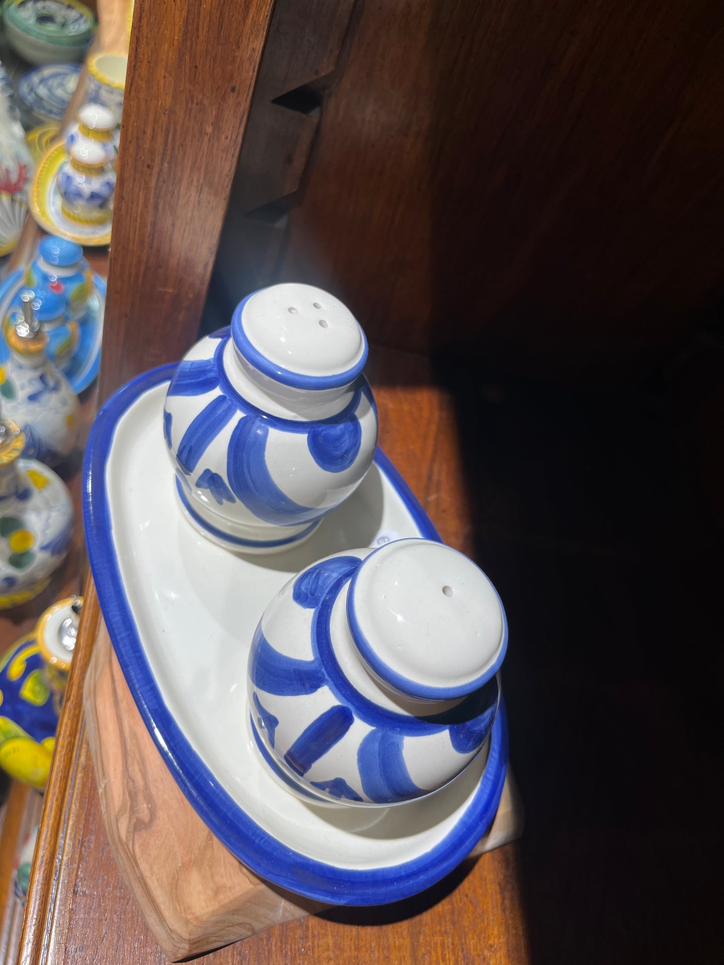 Salt and pepper shakers