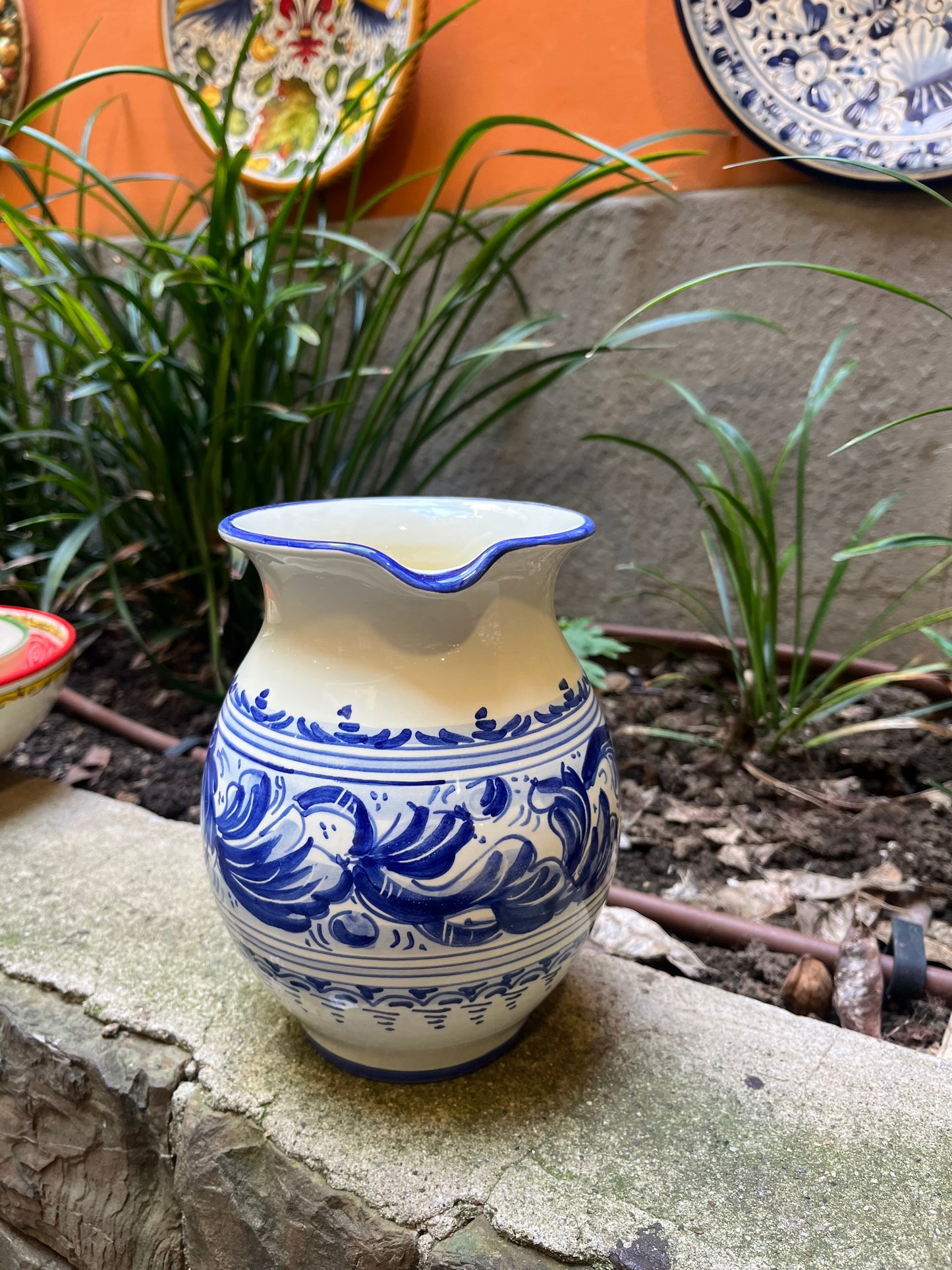 Ceramic pitcher