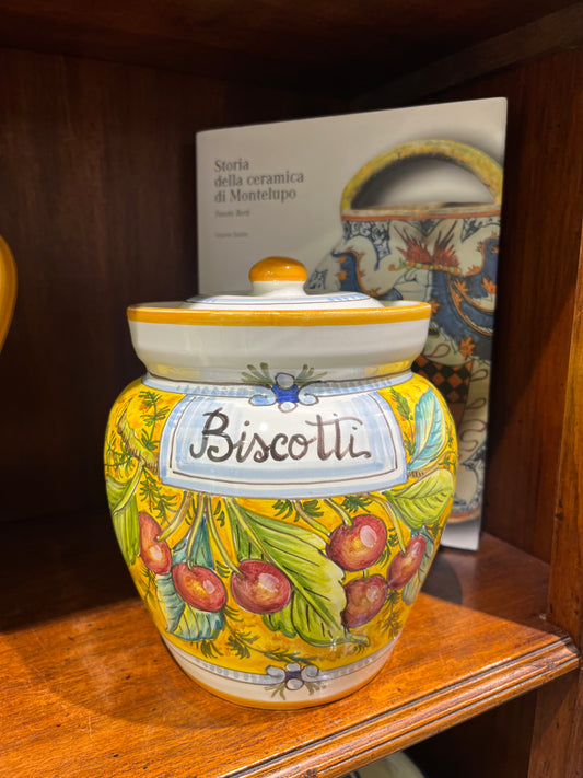 Ceramic cookie jar
