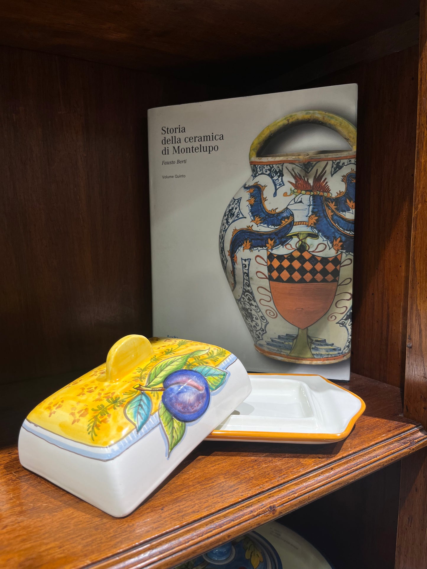 Ceramic butter dish