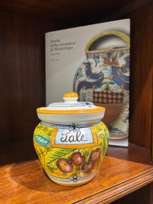 Ceramic salt jar