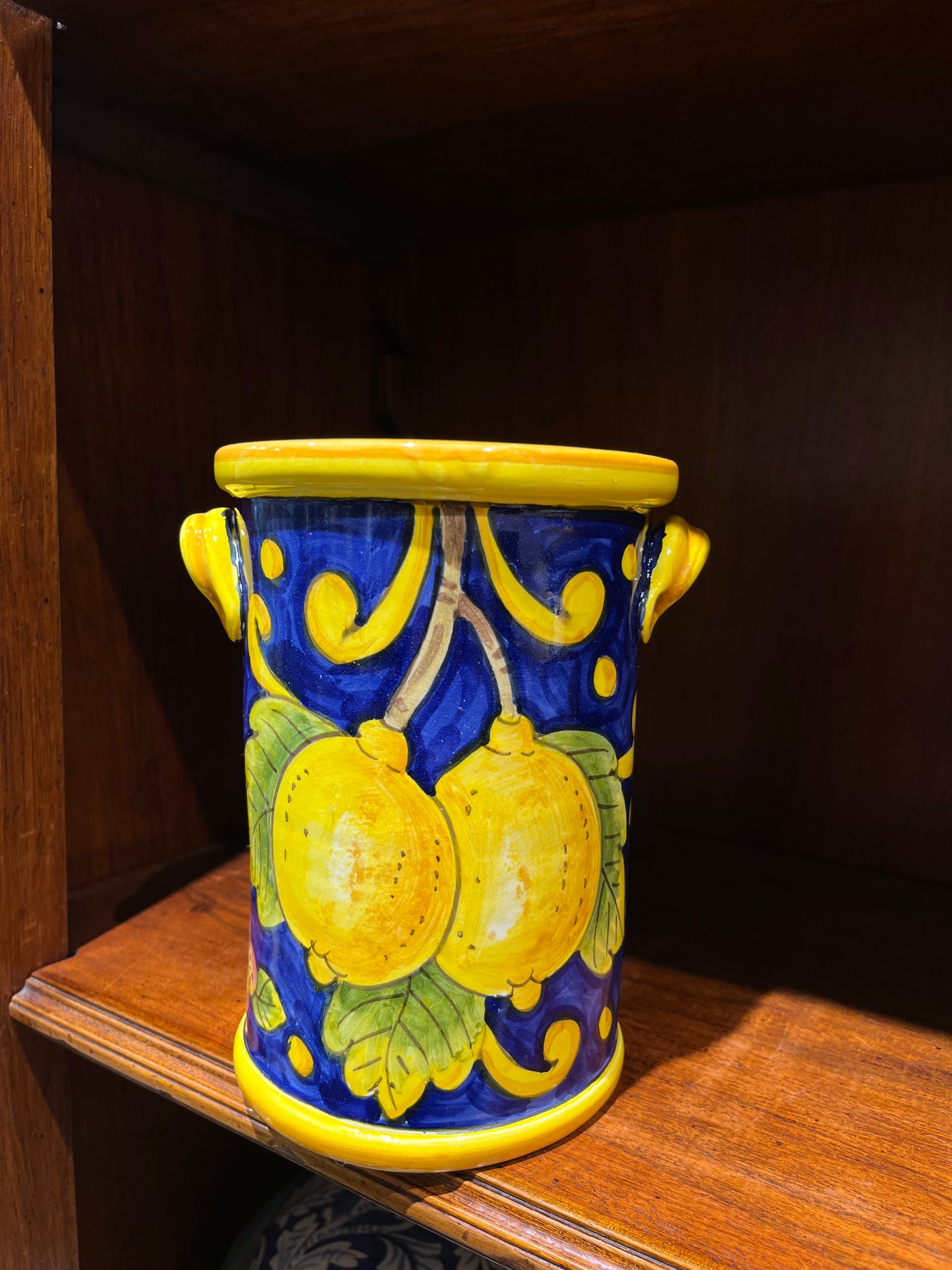 Ceramic utensil holder