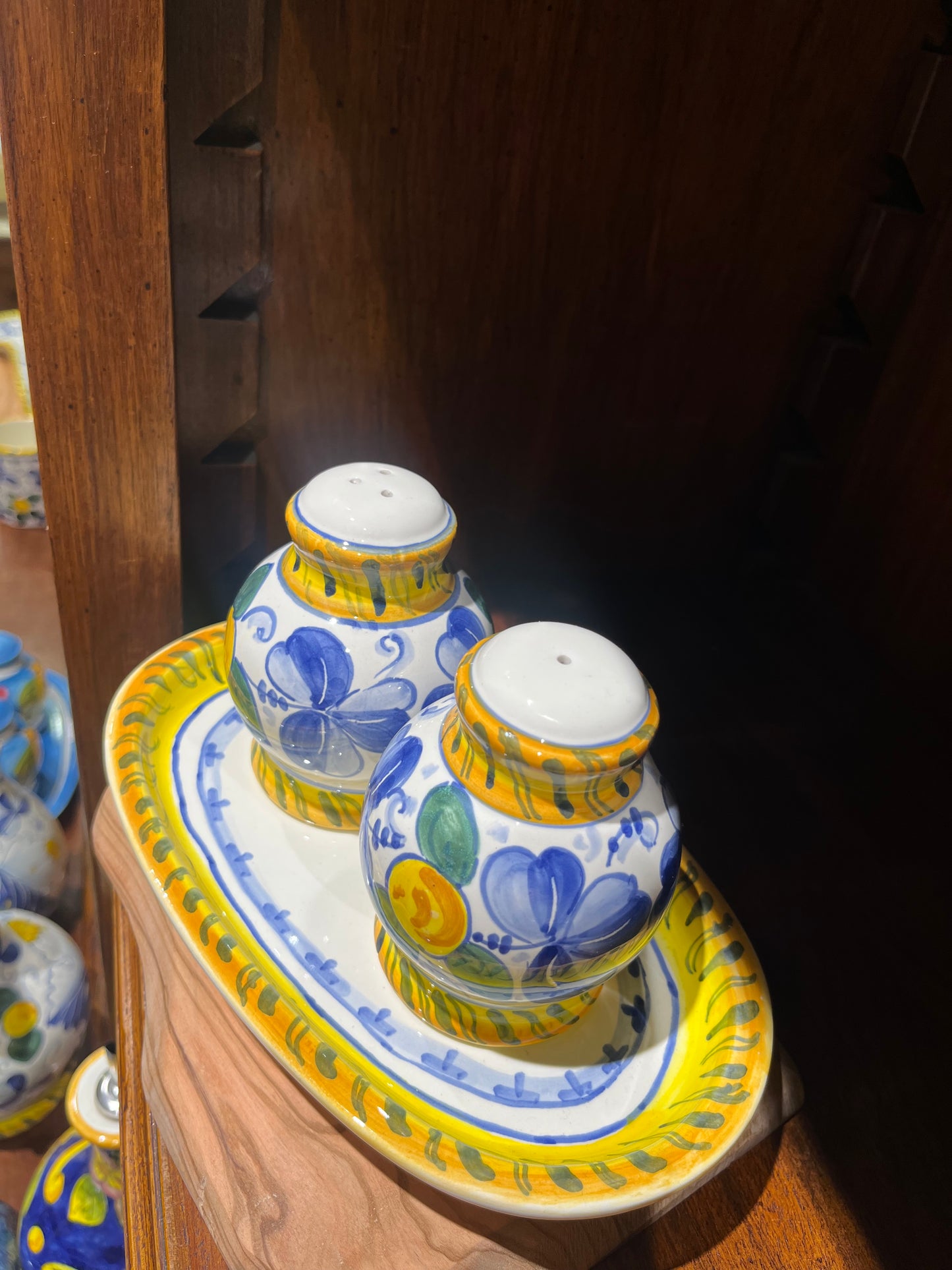 Salt and pepper shakers