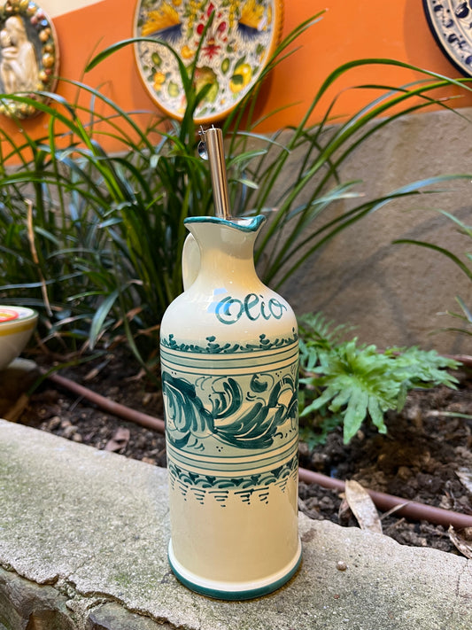 Ceramic oil dispenser