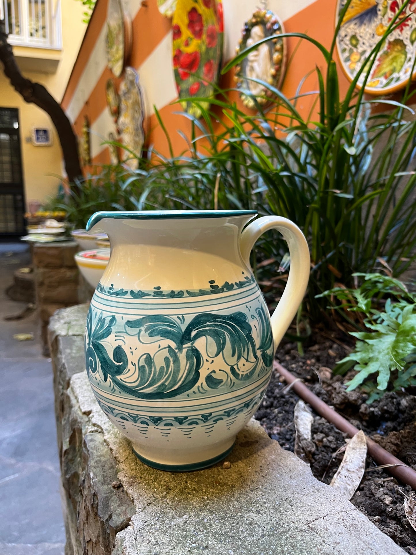 ceramic pitcher