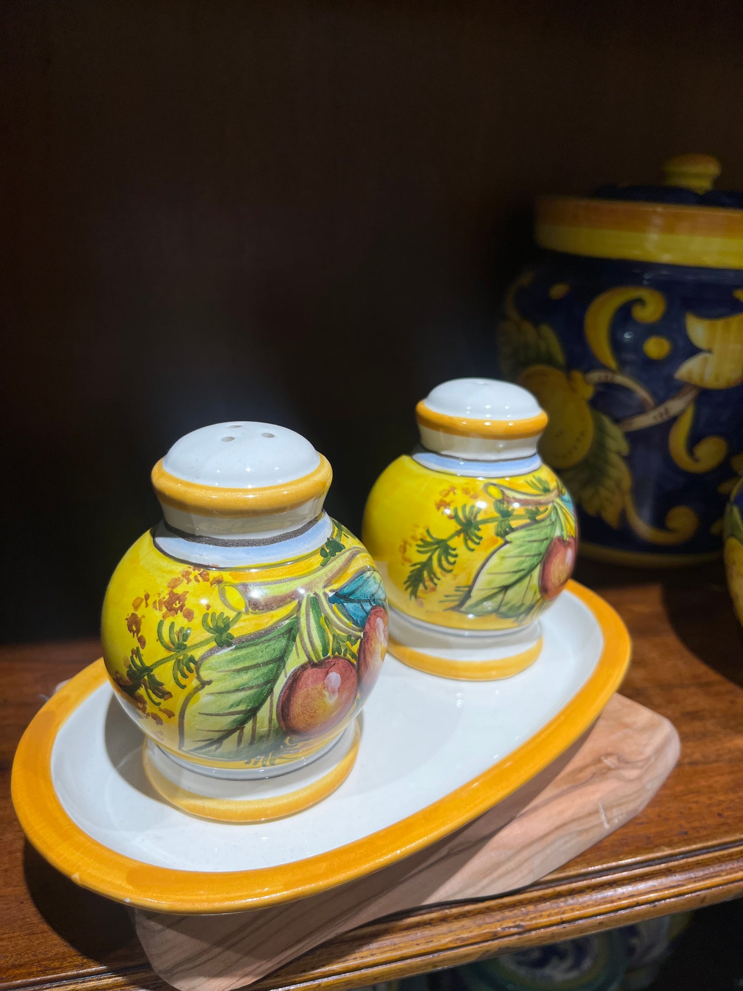 Salt and pepper shakers