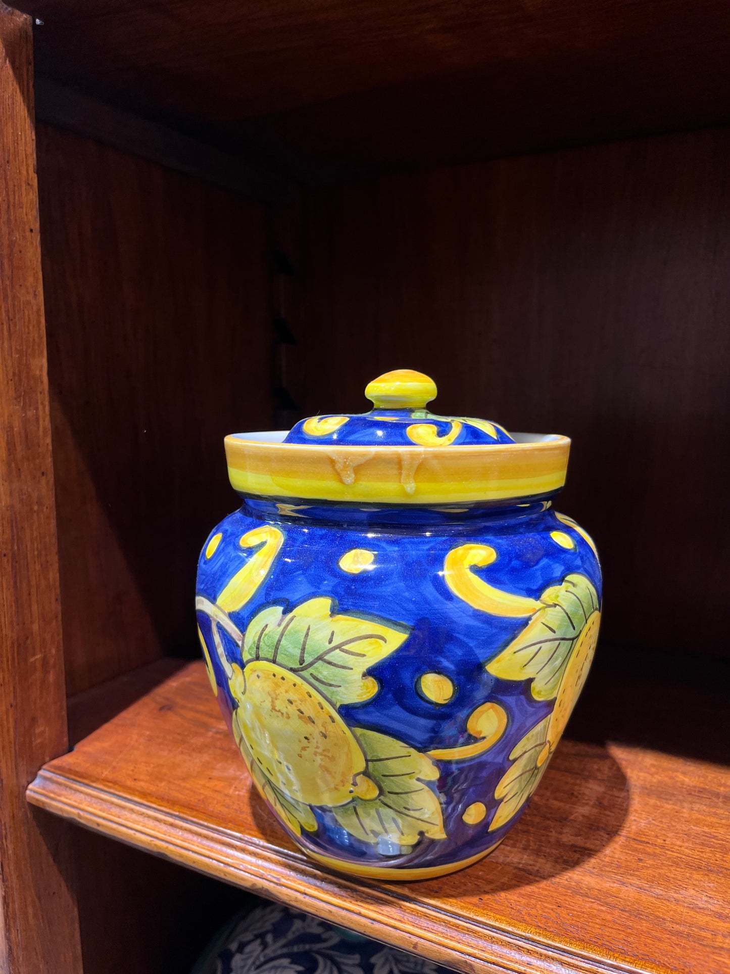 Ceramic coffee jar