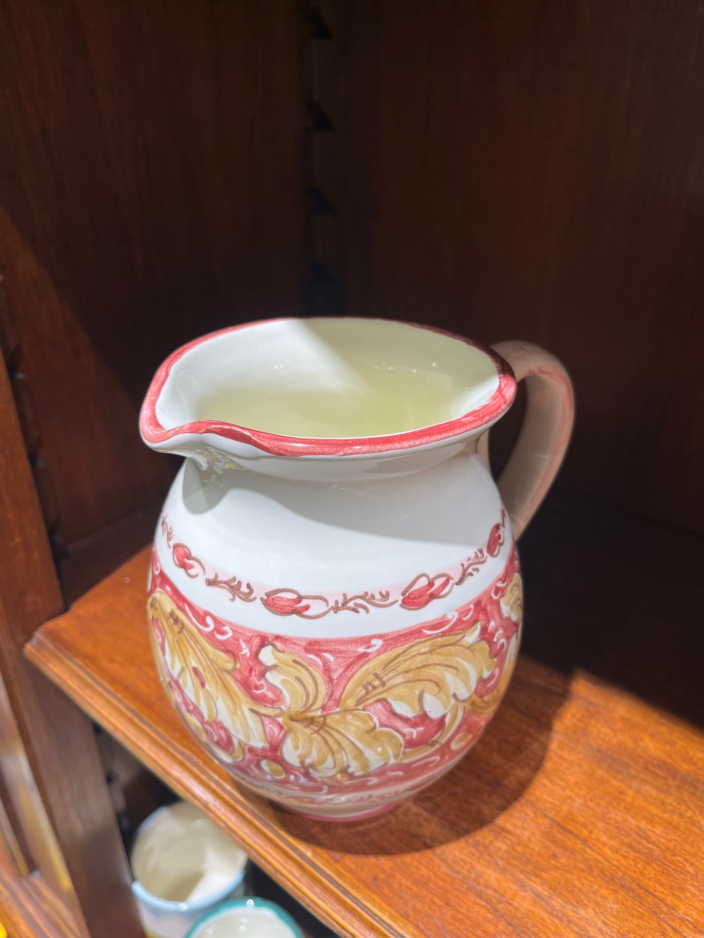 Ceramic pitcher