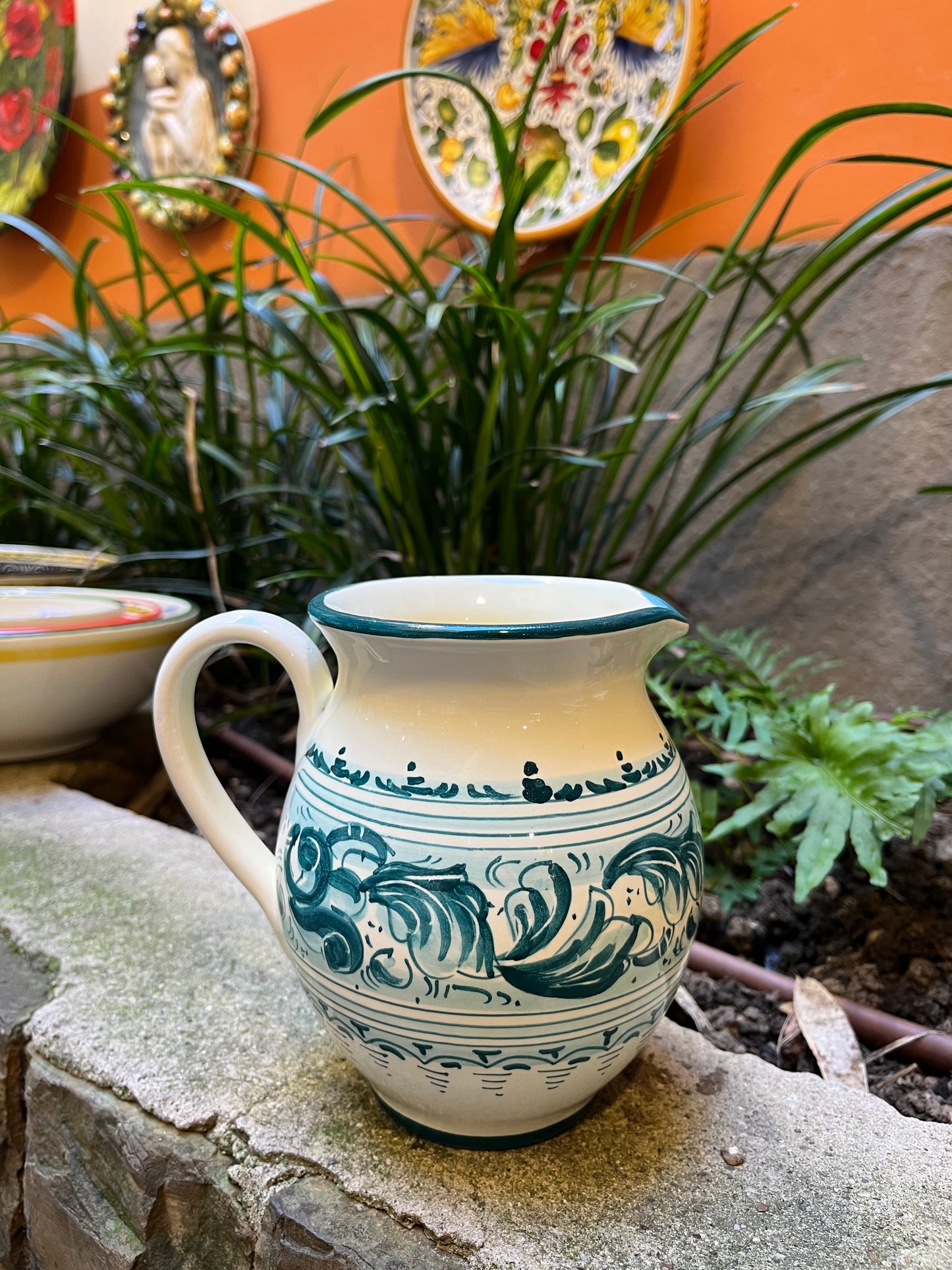Ceramic pitcher