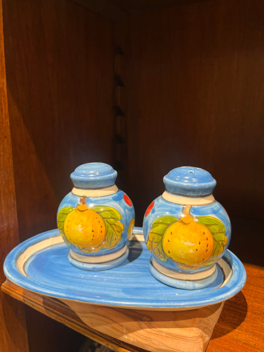 Ceramic salt and pepper shakers
