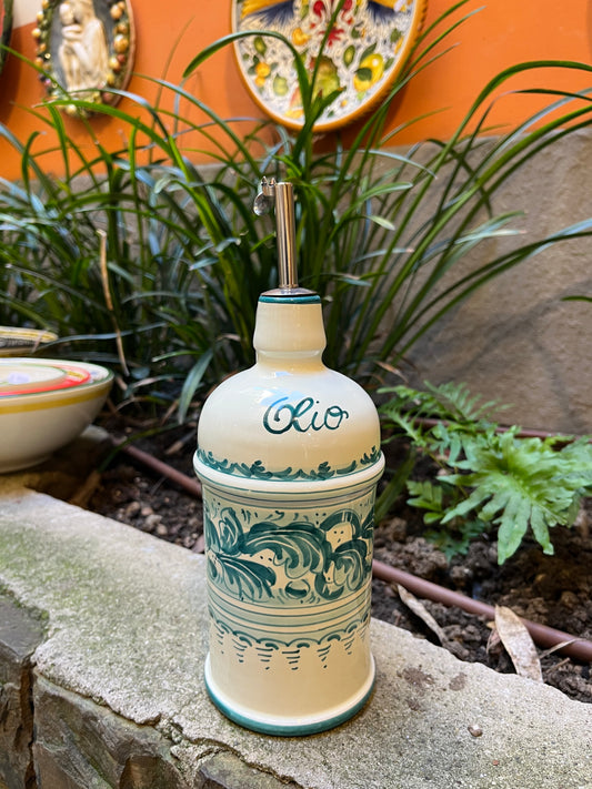 Ceramic oil dispenser