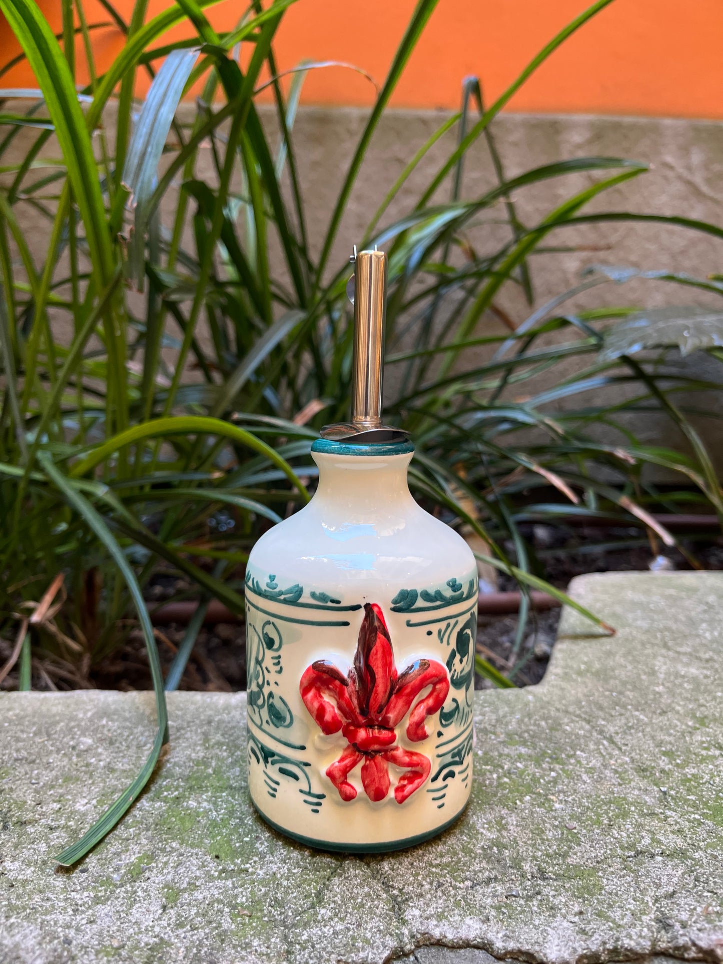 Ceramic oil dispenser