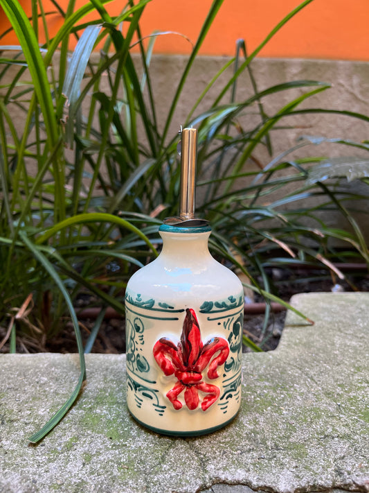 Ceramic oil dispenser