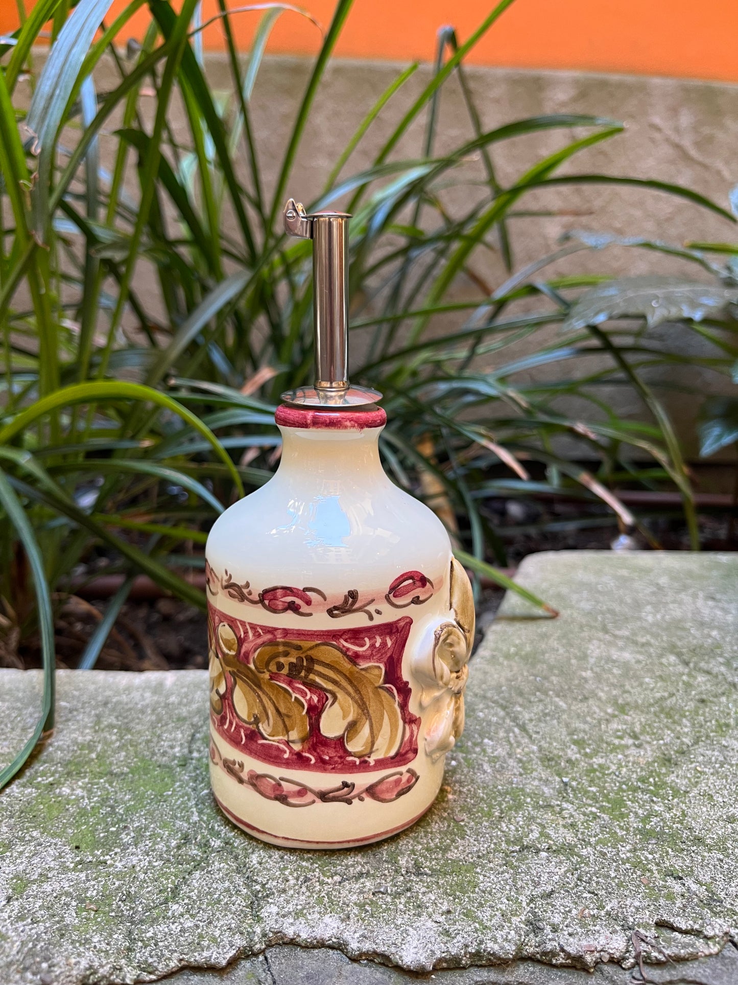Ceramic oil dispenser