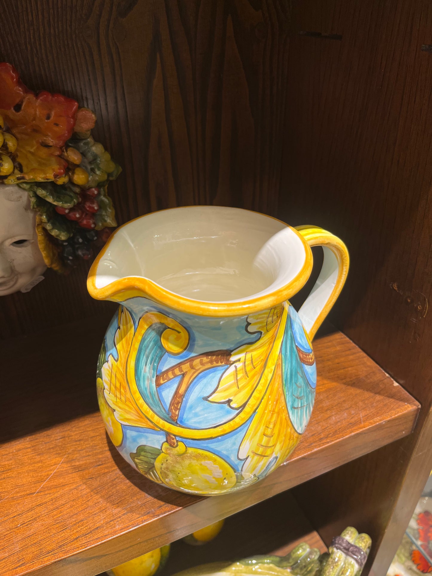 ceramic pitcher