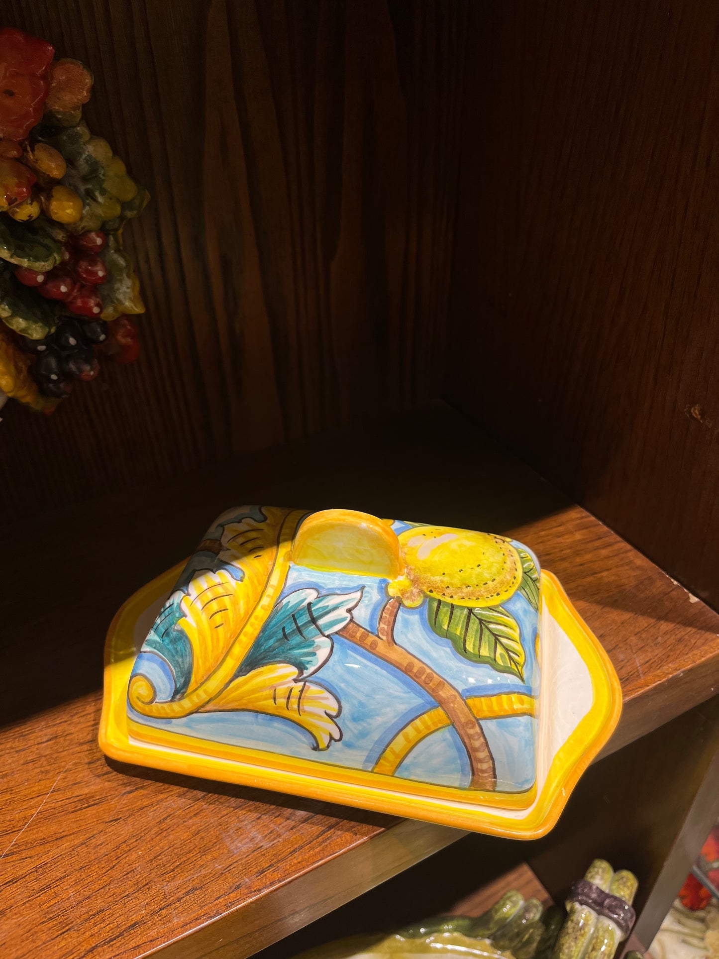 ceramic butter dish