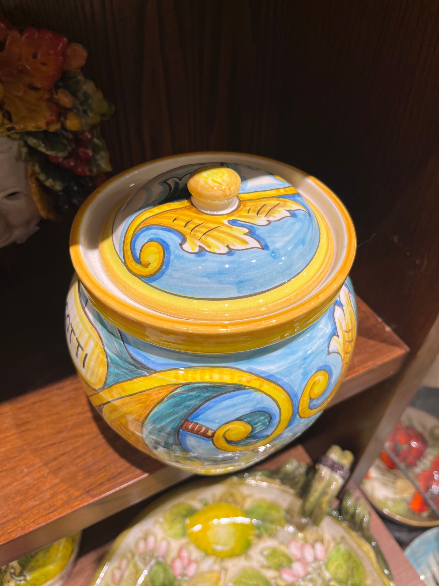 ceramic cookie jar