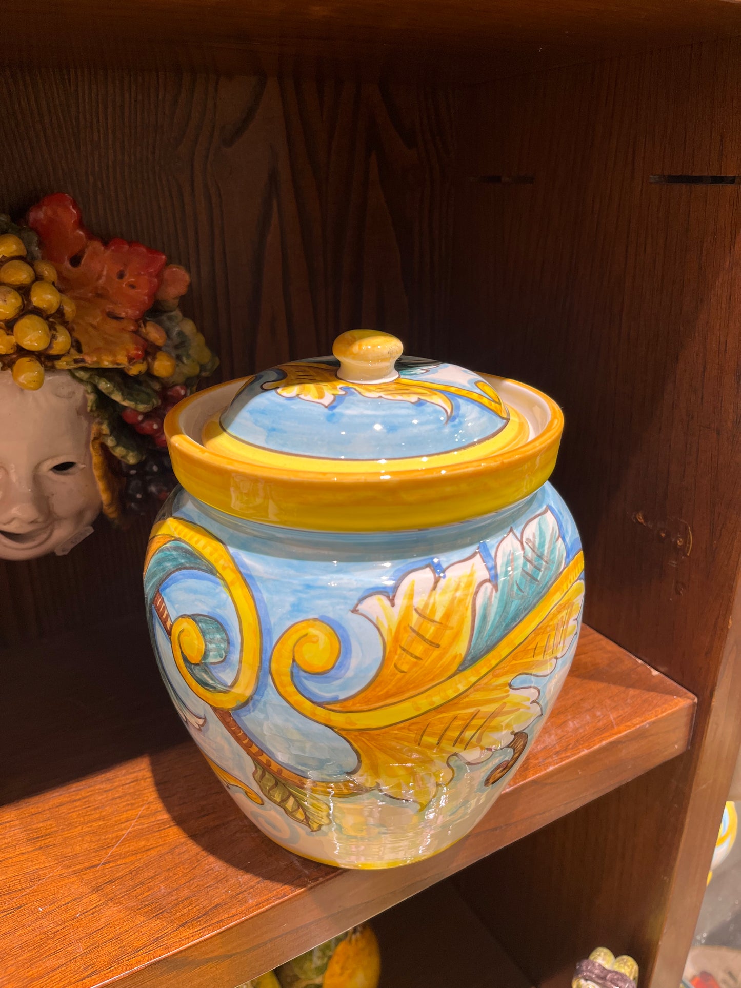 ceramic cookie jar