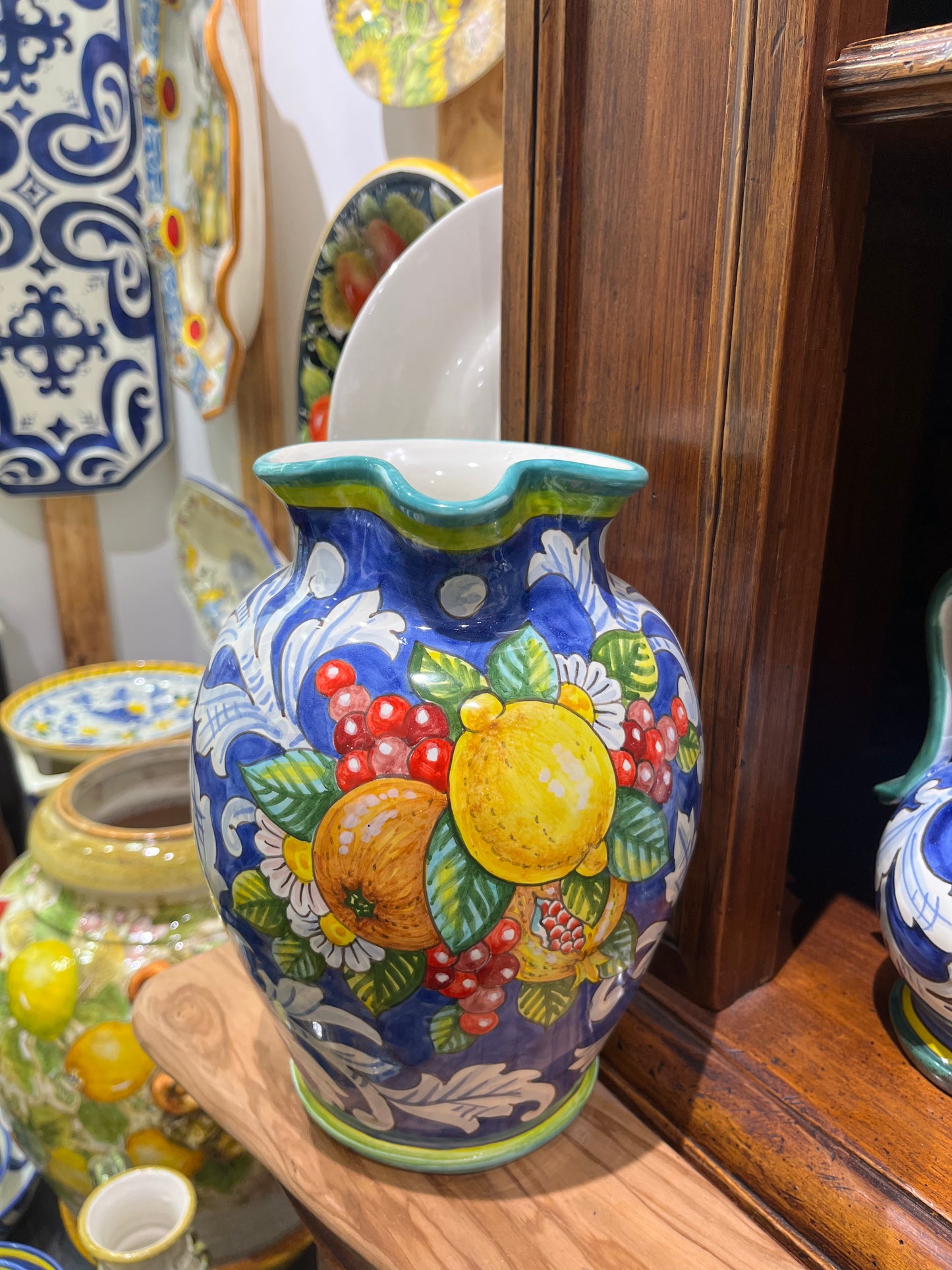 ceramic pitcher