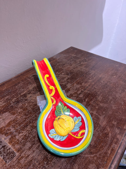 Ceramic spoon rest