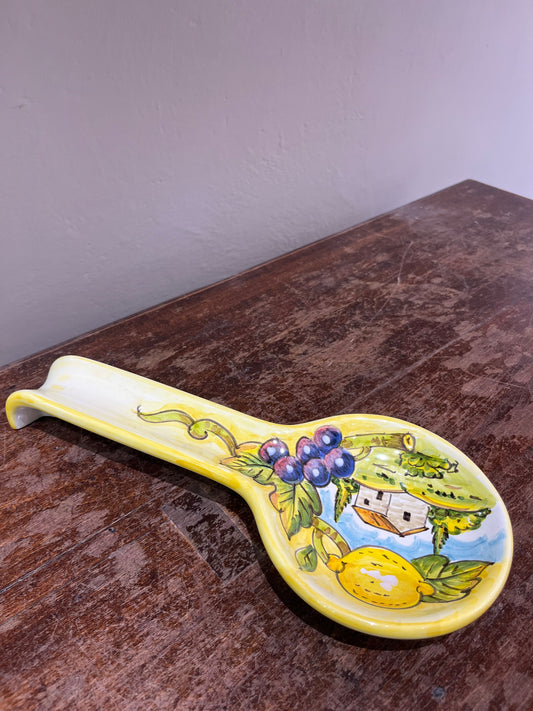 Ceramic spoon rest