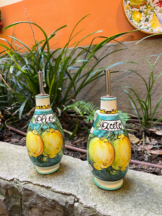 Ceramic oil dispenser