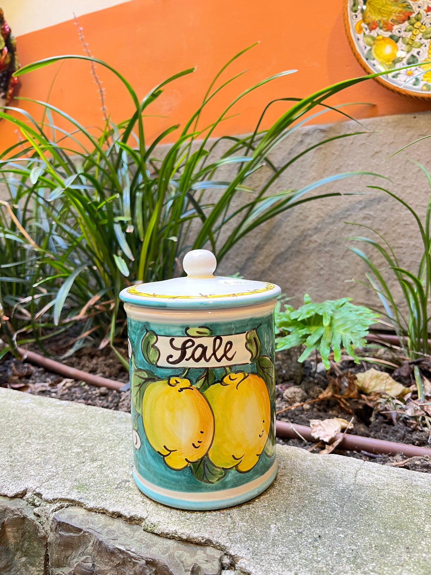 ceramic container jar