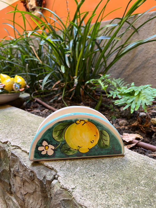 Ceramic napkin holder